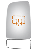 SIDE VIEW MIRROR HEATED